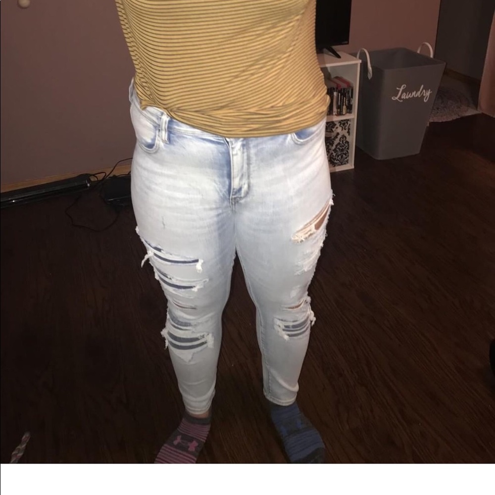 AE size 14 jeans, worn once.